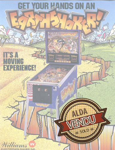 Flipper Pinball Aztec chez Alda.fr