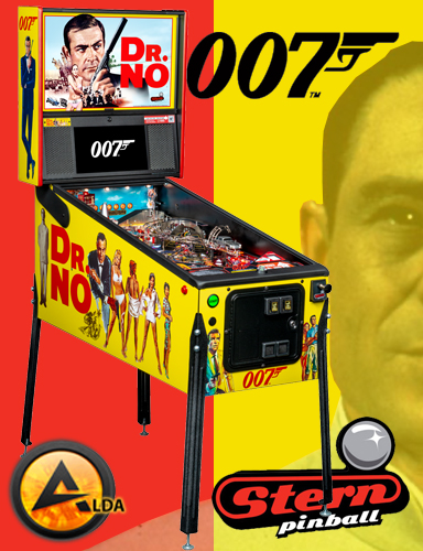 Flippers neuf - Stern - 007 chez Alda-Jeux