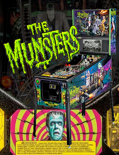 Flipper neuf STERN The Munsters -chez Alda-jeux.fr