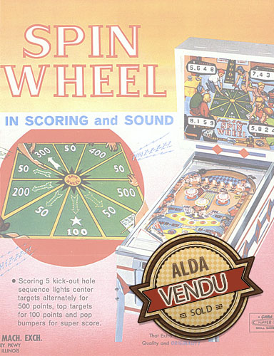 Flipper Spin Wheel chez Alda.fr