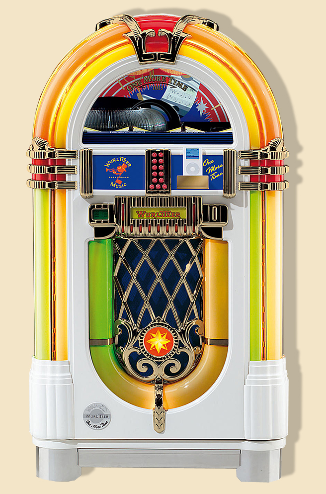 Jukeboxe Wurlitzer One More Time Ipod chez Alda.fr